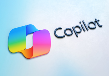 Microsoft Copilot logo and text
