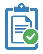 clipboard with a checkmark graphic clipboard with a checkmark graphic